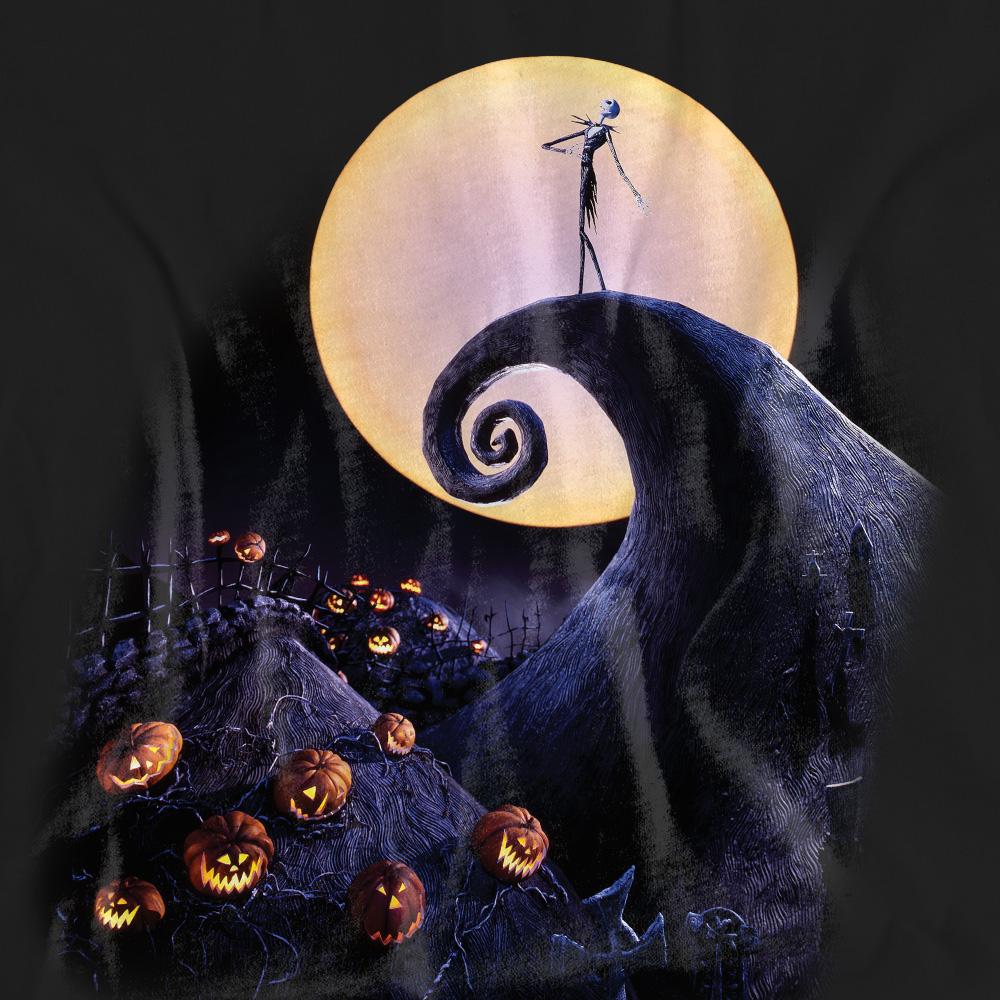 Black - Side - The Nightmare Before Christmas Unisex Adult Poster T-Shirt