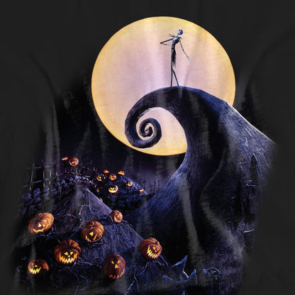 Black - Side - The Nightmare Before Christmas Unisex Adult Poster T-Shirt