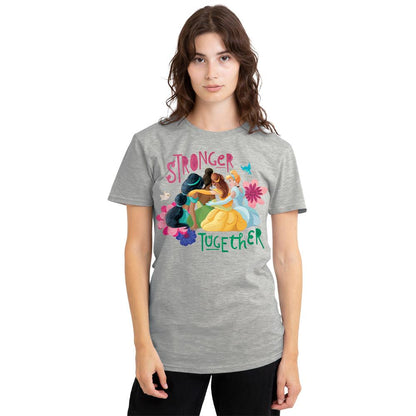 Sport Heather - Side - The Nightmare Before Christmas Unisex Adult Monster Jack Sally Drawing T-Shirt