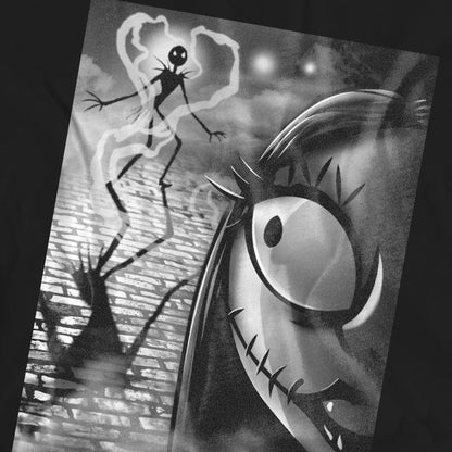 Black - Pack Shot - The Nightmare Before Christmas Unisex Adult Sally Close Up T-Shirt