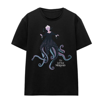 Black - Front - The Little Mermaid Unisex Adult Ursula T-Shirt