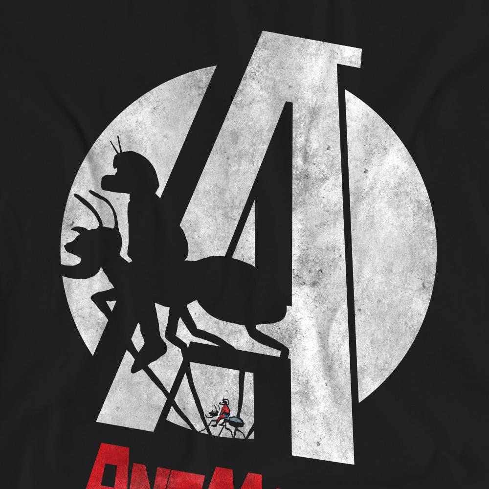 Black - Pack Shot - Ant-Man And The Wasp: Quantumania Unisex Adult Spotlight Ant T-Shirt