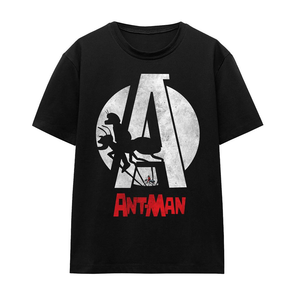 Black - Front - Ant-Man And The Wasp: Quantumania Unisex Adult Spotlight Ant T-Shirt