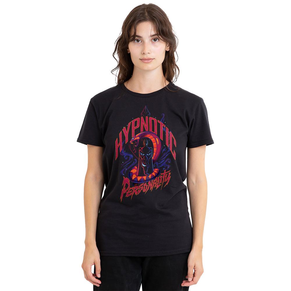 Black - Side - Disney Villains Unisex Adult Hypnotic Personality Jafar T-Shirt