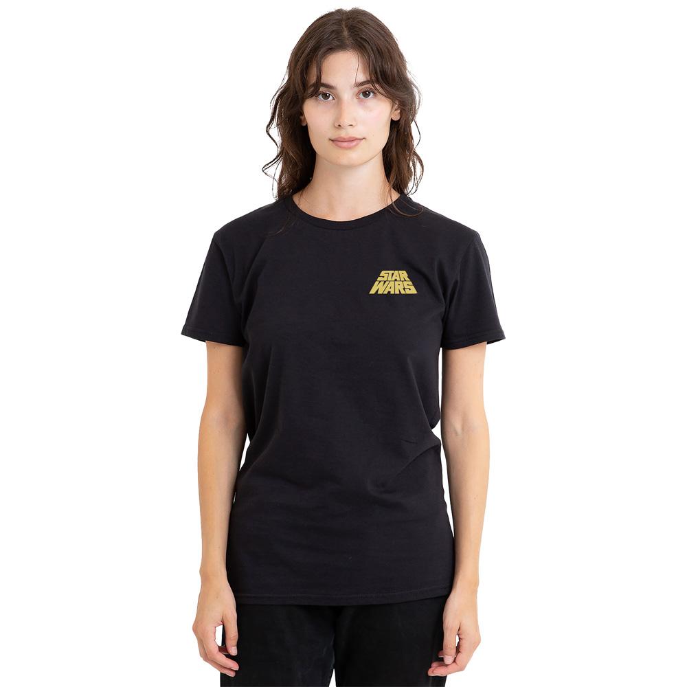 Black - Side - Star Wars Unisex Adult Galactic Empire T-Shirt