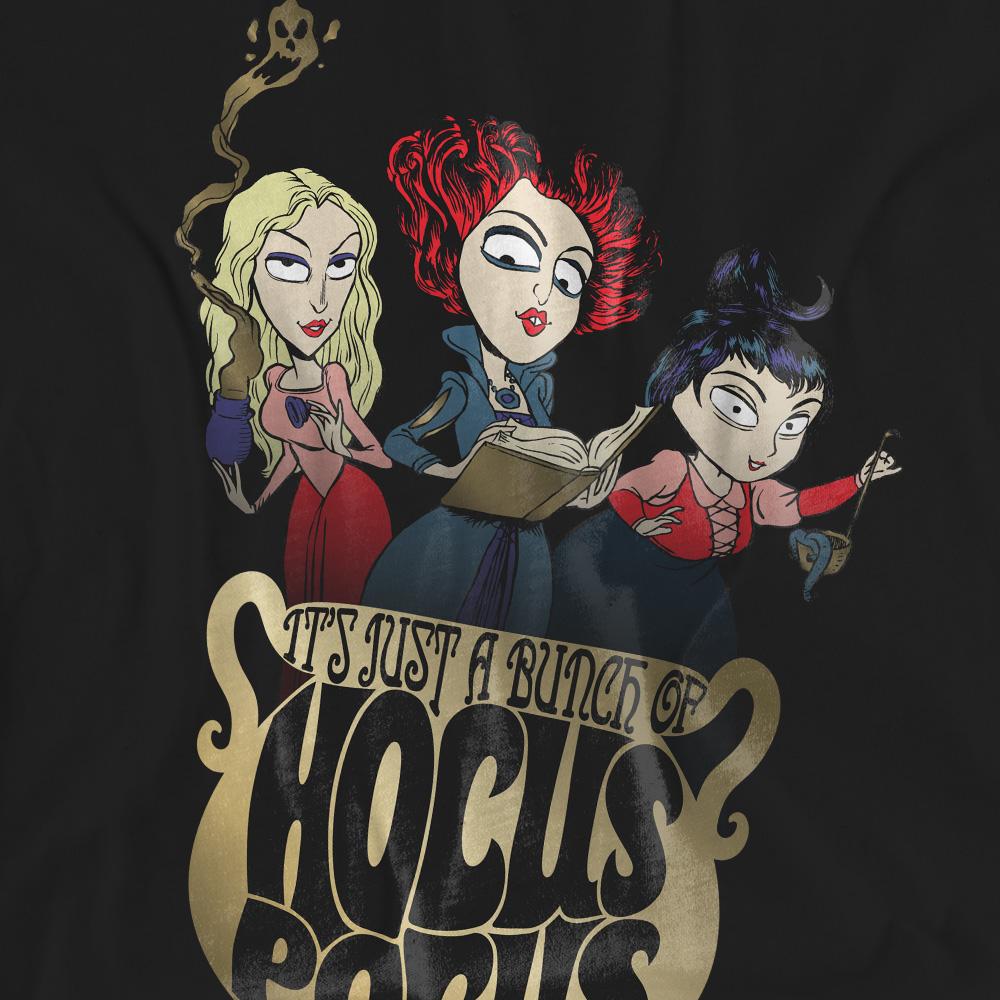 Black - Pack Shot - Hocus Pocus Unisex Adult Cooking Up A Potion Sanderson Sisters T-Shirt