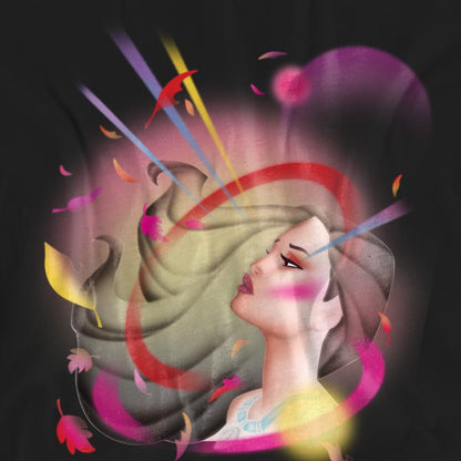 Black - Pack Shot - Pocahontas Unisex Adult Airbrush T-Shirt