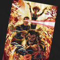 Black - Pack Shot - Marvel Unisex Adult X-Men Wolverine Cyclops Jean Grey T-Shirt