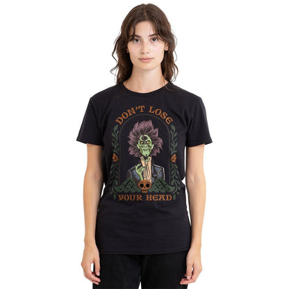 Black - Side - Hocus Pocus 2 Unisex Adult Don´t Lose Your Head Billy Butcherson T-Shirt