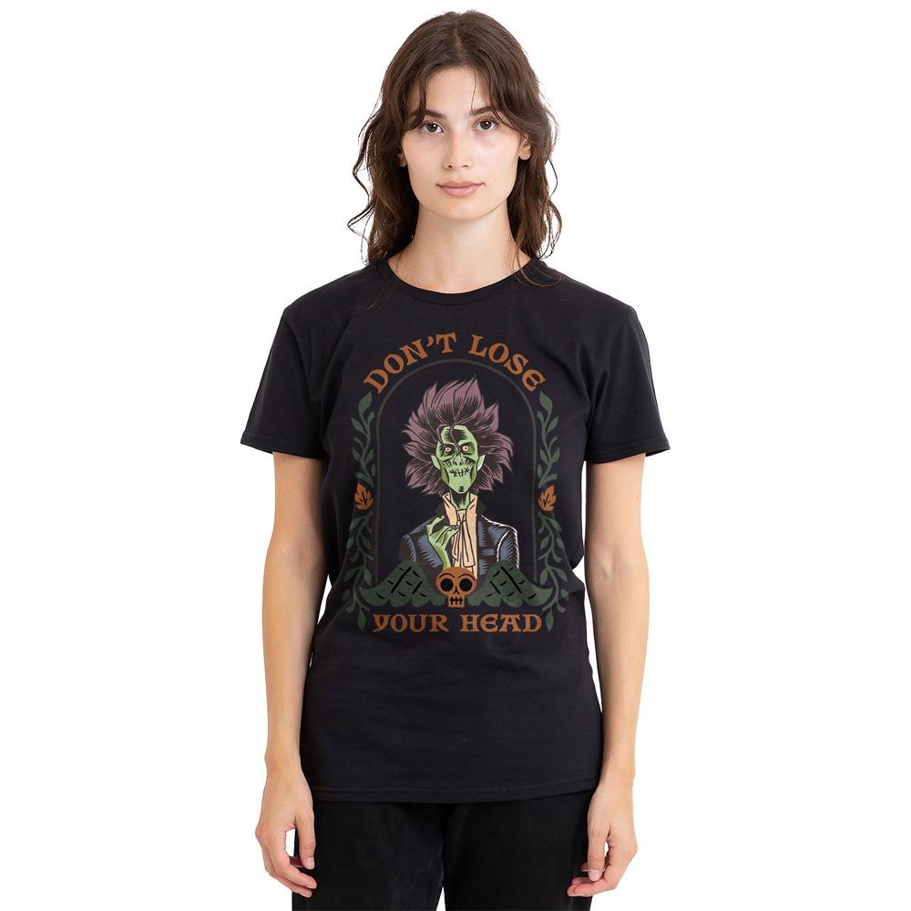 Black - Side - Hocus Pocus 2 Unisex Adult Don´t Lose Your Head Billy Butcherson T-Shirt