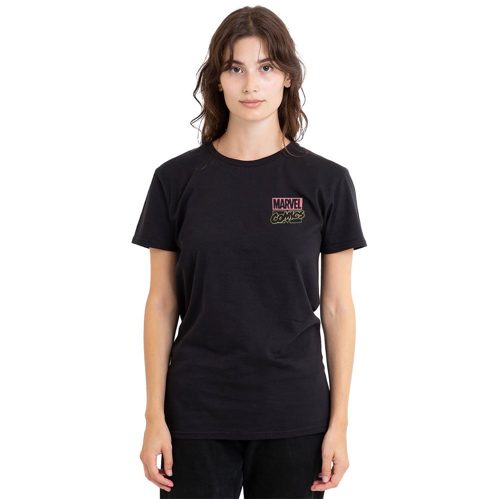 Black - Side - Avengers Assemble Unisex Adult T-Shirt