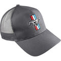 Graphite Grey - Front - Ford Mens Mustang Logo Baseball Cap