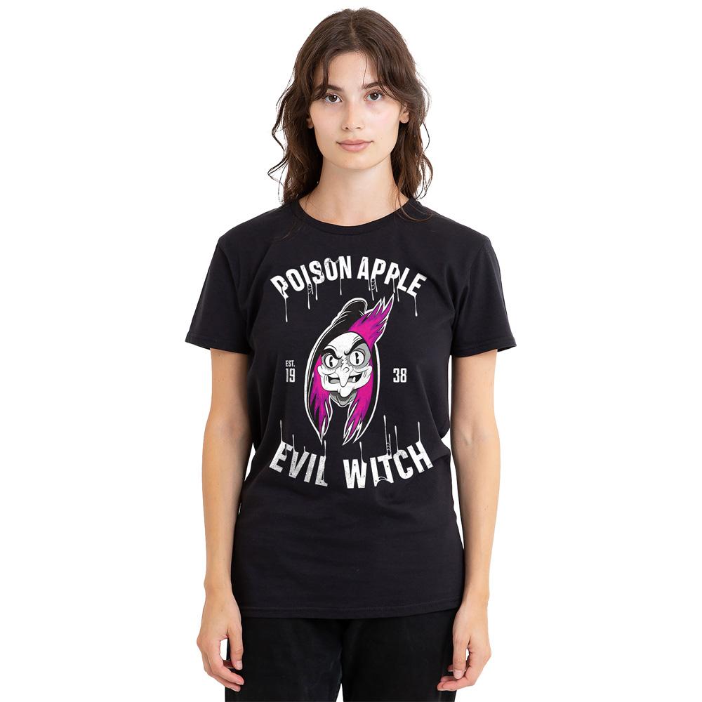 Black - Side - Snow White And The Seven Dwarfs Unisex Adult Est. 1938 Wicked Witch Poison Apple T-Shirt