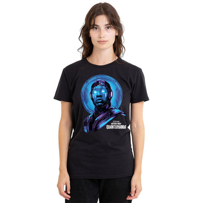 Black - Side - Ant-Man And The Wasp: Quantumania Unisex Adult Quantum Kang the Conqueror T-Shirt