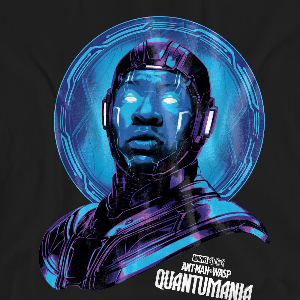 Black - Pack Shot - Ant-Man And The Wasp: Quantumania Unisex Adult Quantum Kang the Conqueror T-Shirt