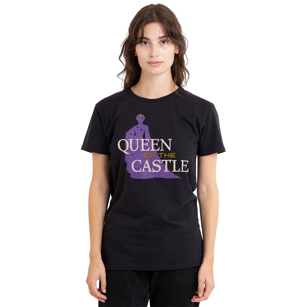 Black - Side - Wish Unisex Adult Queen Of The Castle T-Shirt