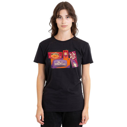 Black - Side - Monsters at Work Unisex Adult Sweets T-Shirt