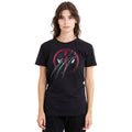 Black - Side - Deadpool & Wolverine Unisex Adult Wolverine Claws T-Shirt