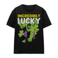Black - Front - Hulk Unisex Adult Incredibly Lucky St Patricks Day T-Shirt