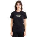 Black - Side - Star Wars Unisex Adult Empire Strikes Back T-Shirt