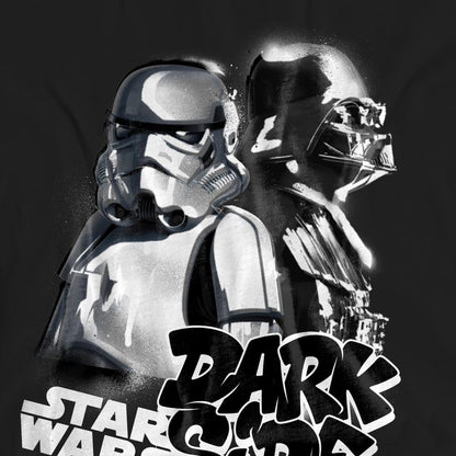 Black - Pack Shot - Star Wars Unisex Adult Dark Side Duo T-Shirt