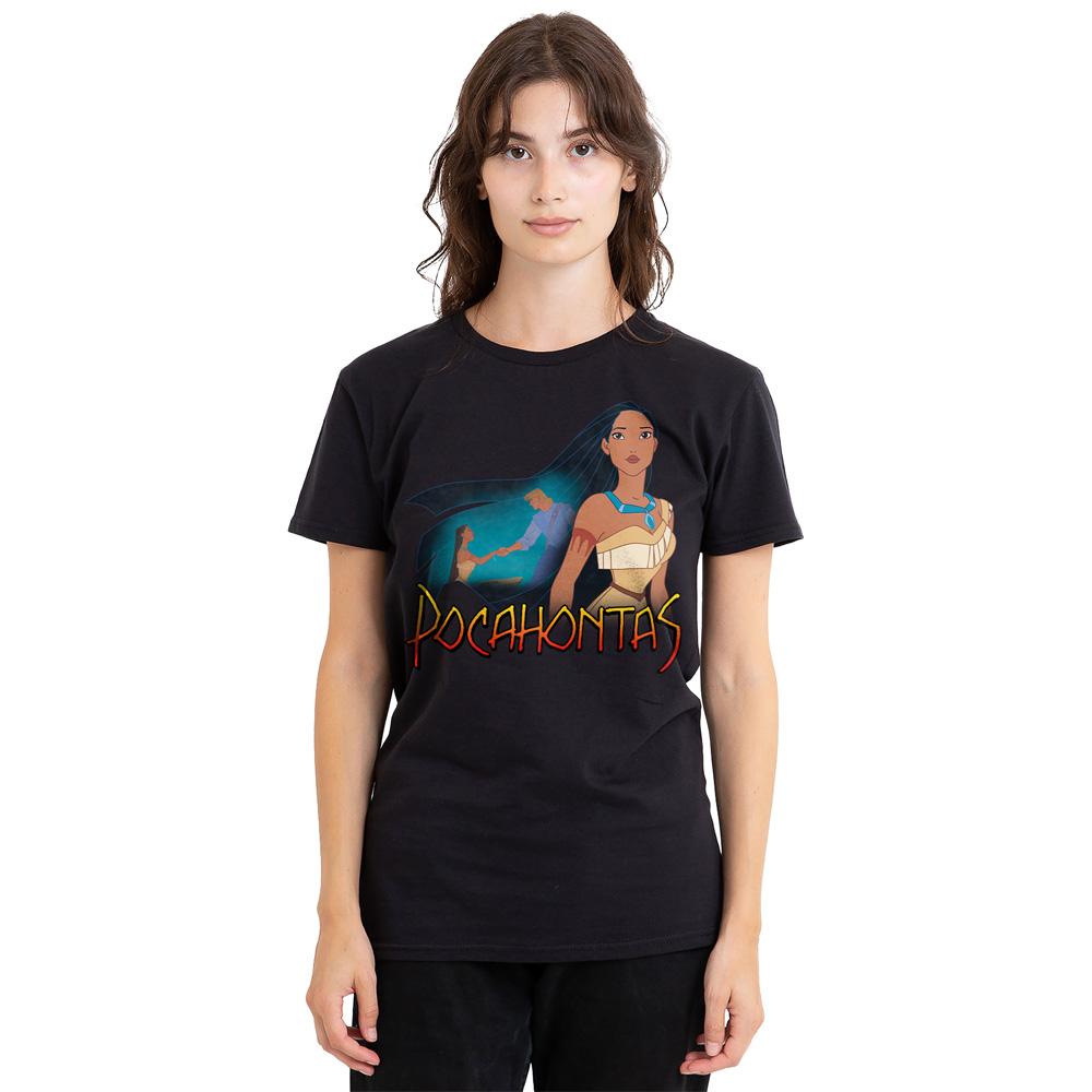 Black - Lifestyle - Pocahontas Unisex Adult John Smith Canoe T-Shirt