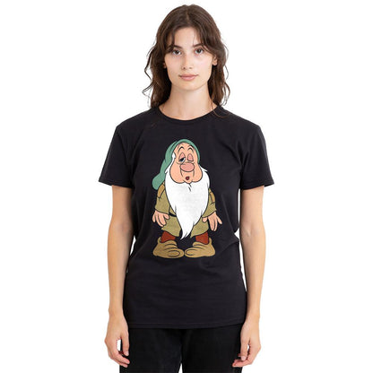 Black - Lifestyle - Snow White And The Seven Dwarfs Unisex Adult Struggles Sleepy T-Shirt