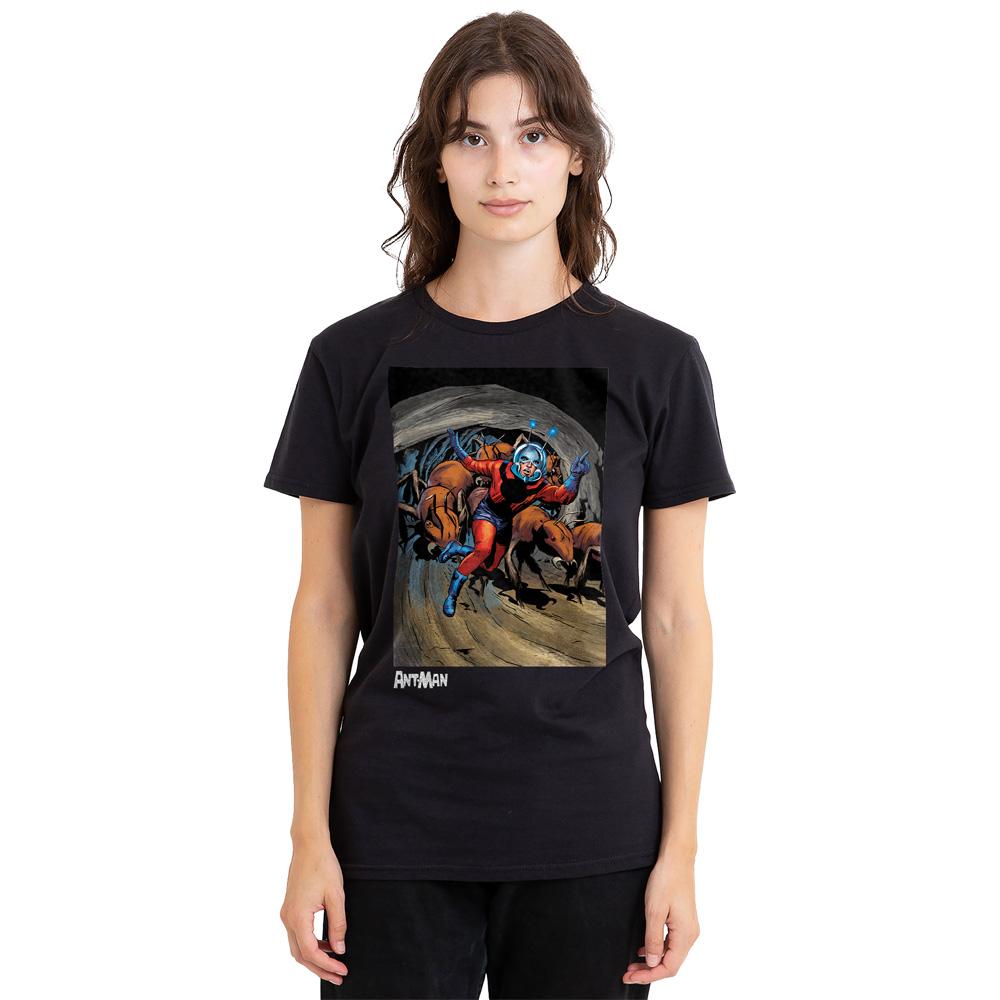 Black - Lifestyle - Ant-Man And The Wasp: Quantumania Unisex Adult Heroic T-Shirt