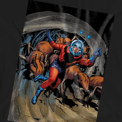 Black - Side - Ant-Man And The Wasp: Quantumania Unisex Adult Heroic T-Shirt