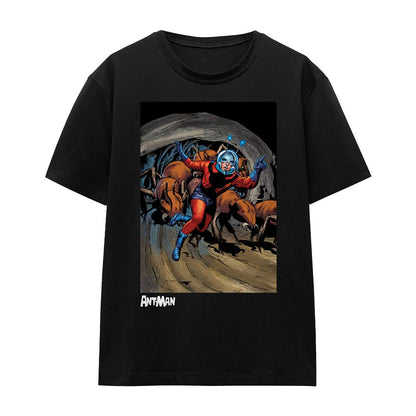 Black - Front - Ant-Man And The Wasp: Quantumania Unisex Adult Heroic T-Shirt