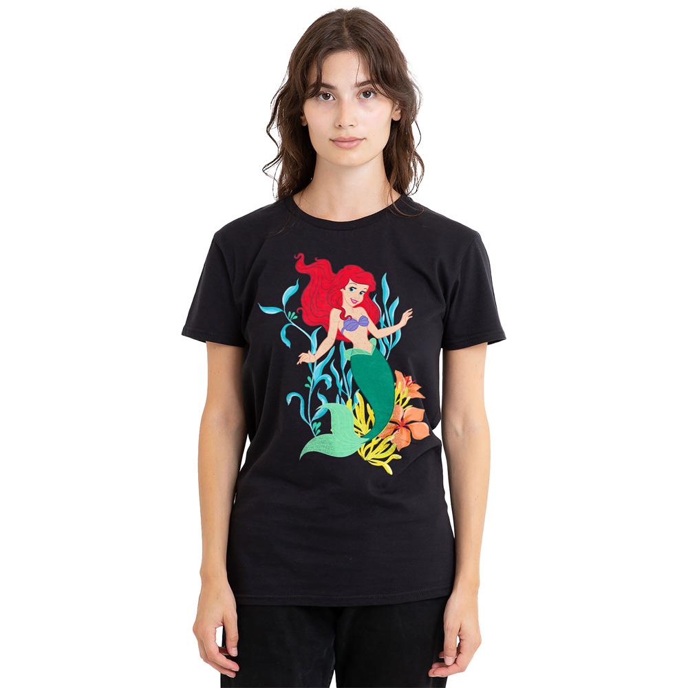 Black - Lifestyle - The Little Mermaid Unisex Adult Ariel Kelp T-Shirt