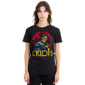 Black - Side - Marvel Unisex Adult X-Men Cyclops Logo T-Shirt