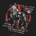 Black - Pack Shot - Deadpool & Wolverine Unisex Adult Dogpool Unicorn T-Shirt