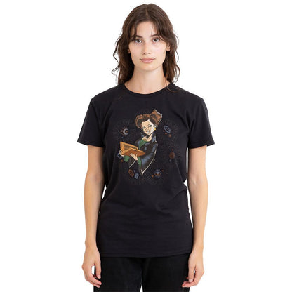 Black - Side - Hocus Pocus 2 Unisex Adult Twist The Bones Spell Winifred Sanderson T-Shirt
