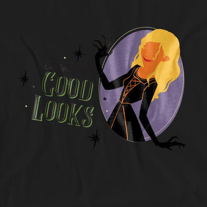 Black - Lifestyle - Hocus Pocus Unisex Adult Sarah Is Cursed With Good Looks T-Shirt