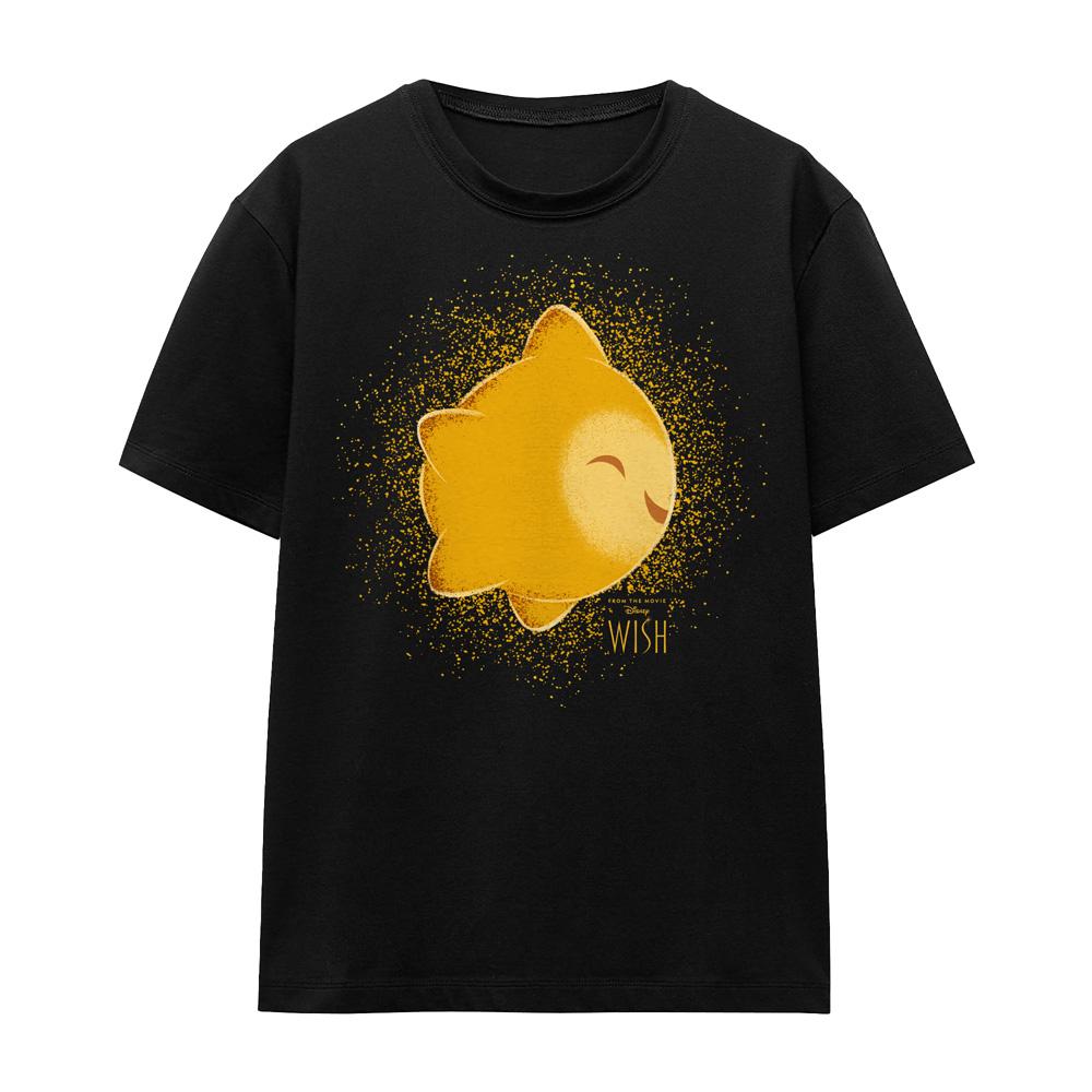 Black - Front - Wish Unisex Adult Upon A Star T-Shirt