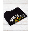 Black - Side - Cypress Hill Mens Los Angeles T-Shirt