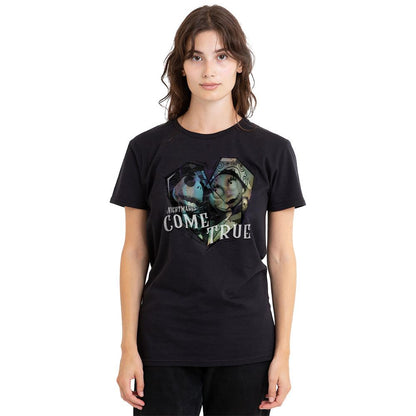 Black - Side - The Nightmare Before Christmas Unisex Adult Nightmares Come True T-Shirt