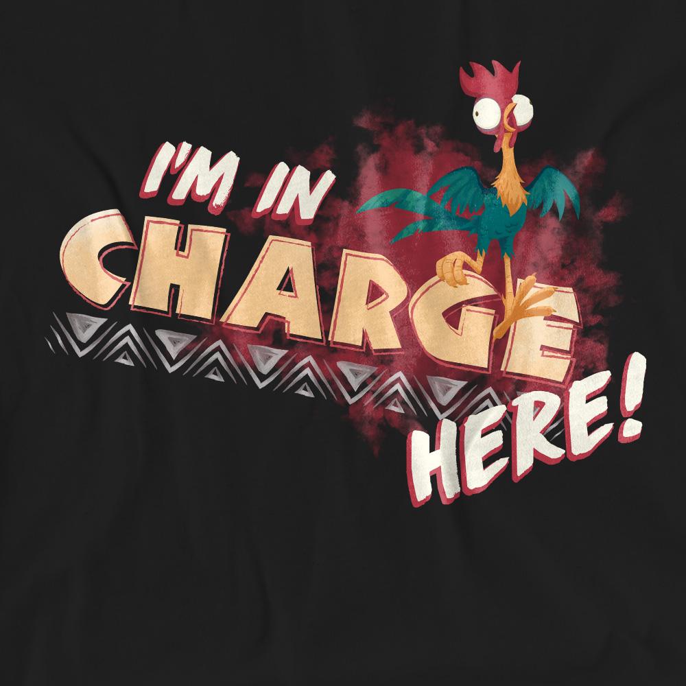 Black - Pack Shot - Moana Unisex Adult I´m In Charge T-Shirt