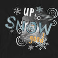 Black - Pack Shot - Frozen Unisex Adult Up To Snow Good Olaf T-Shirt