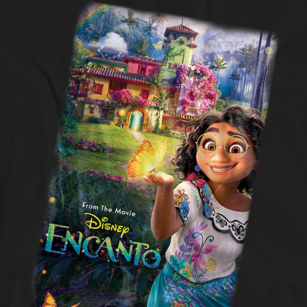 Black - Pack Shot - Encanto Unisex Adult Movie Poster T-Shirt