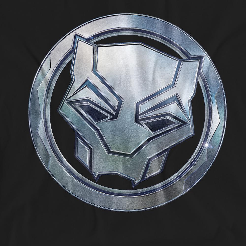 Black - Pack Shot - Black Panther: Wakanda Forever Unisex Adult Icon T-Shirt