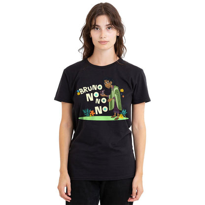 Black - Back - Encanto Unisex Adult No, No, No Bruno T-Shirt