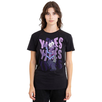 Black - Side - Inside Out 2 Unisex Adult Fear T-Shirt