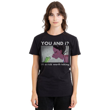 Black - Side - The Princess and the Frog Unisex Adult A Risk Worth Taking Tiana T-Shirt