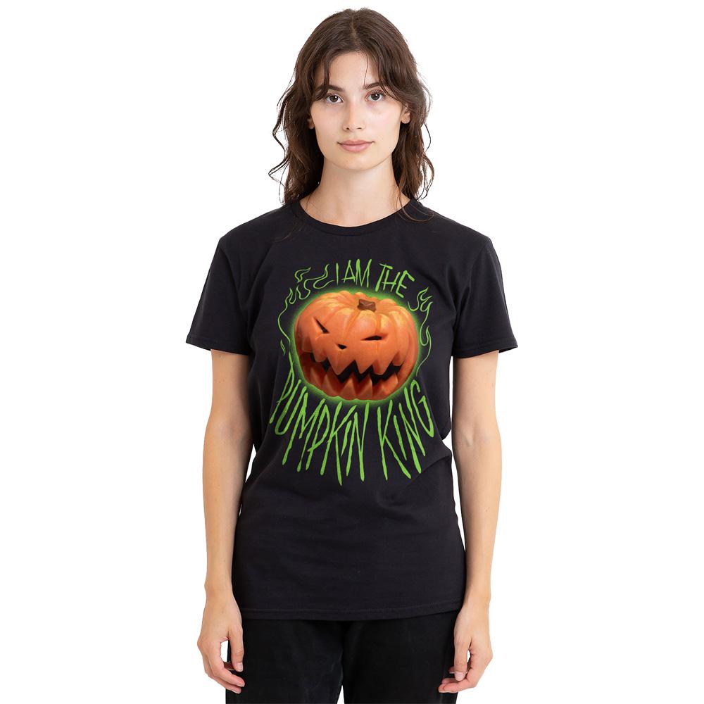 Black - Side - The Nightmare Before Christmas Unisex Adult I Am The Pumpkin King T-Shirt