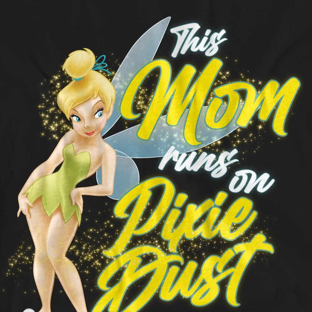 Black - Side - Tinkerbell Unisex Adult Pixie Dust Mothers Day T-Shirt