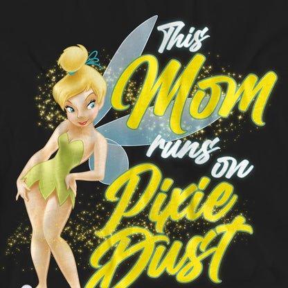 Black - Side - Tinkerbell Unisex Adult Pixie Dust Mothers Day T-Shirt