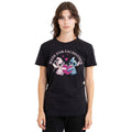 Black - Side - Lilo & Stitch Unisex Adult Made For Each Other T-Shirt