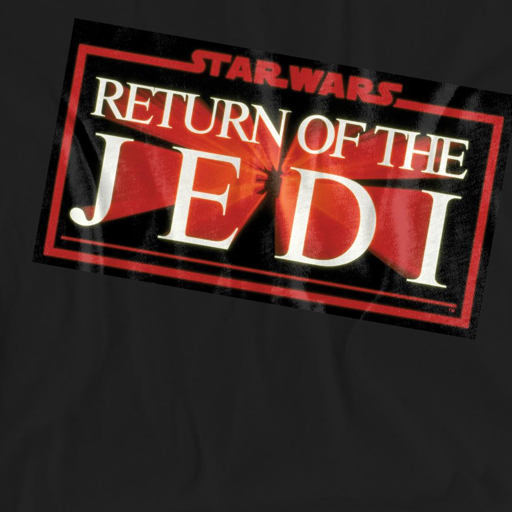 Black - Pack Shot - Star Wars Unisex Adult Jedi Warp T-Shirt